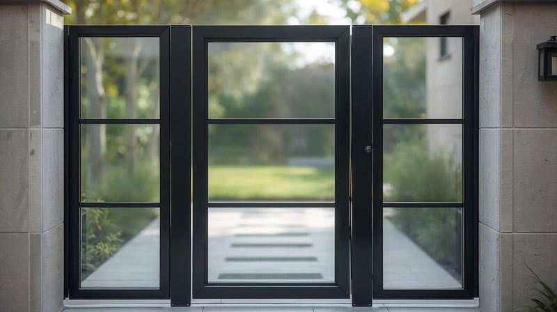 Glass & Aluminum Series - Iron Master Gates