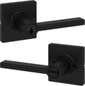 Kwikset Casey Entry Door Handle with Lock and Key - Iron Master Gates