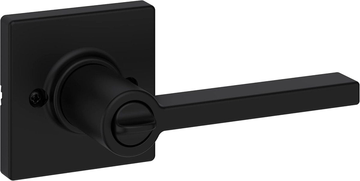 Kwikset Casey Entry Door Handle with Lock and Key - Iron Master Gates