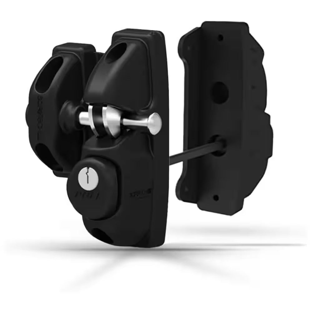 Safetech Pedestrian Gate Latch with Dual Access - Iron Master Gates