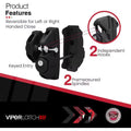 Safetech Pedestrian Gate Latch with Dual Access - Iron Master Gates