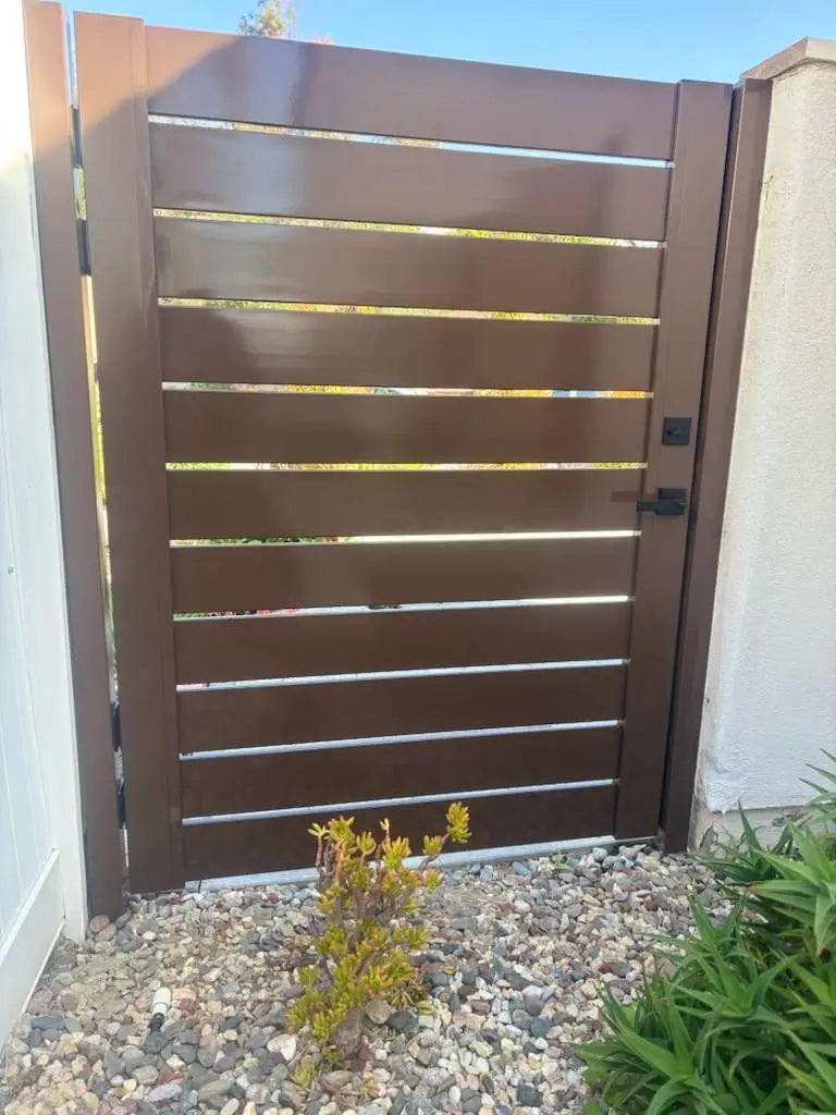 Wrought Iron Fence and Gate Installation