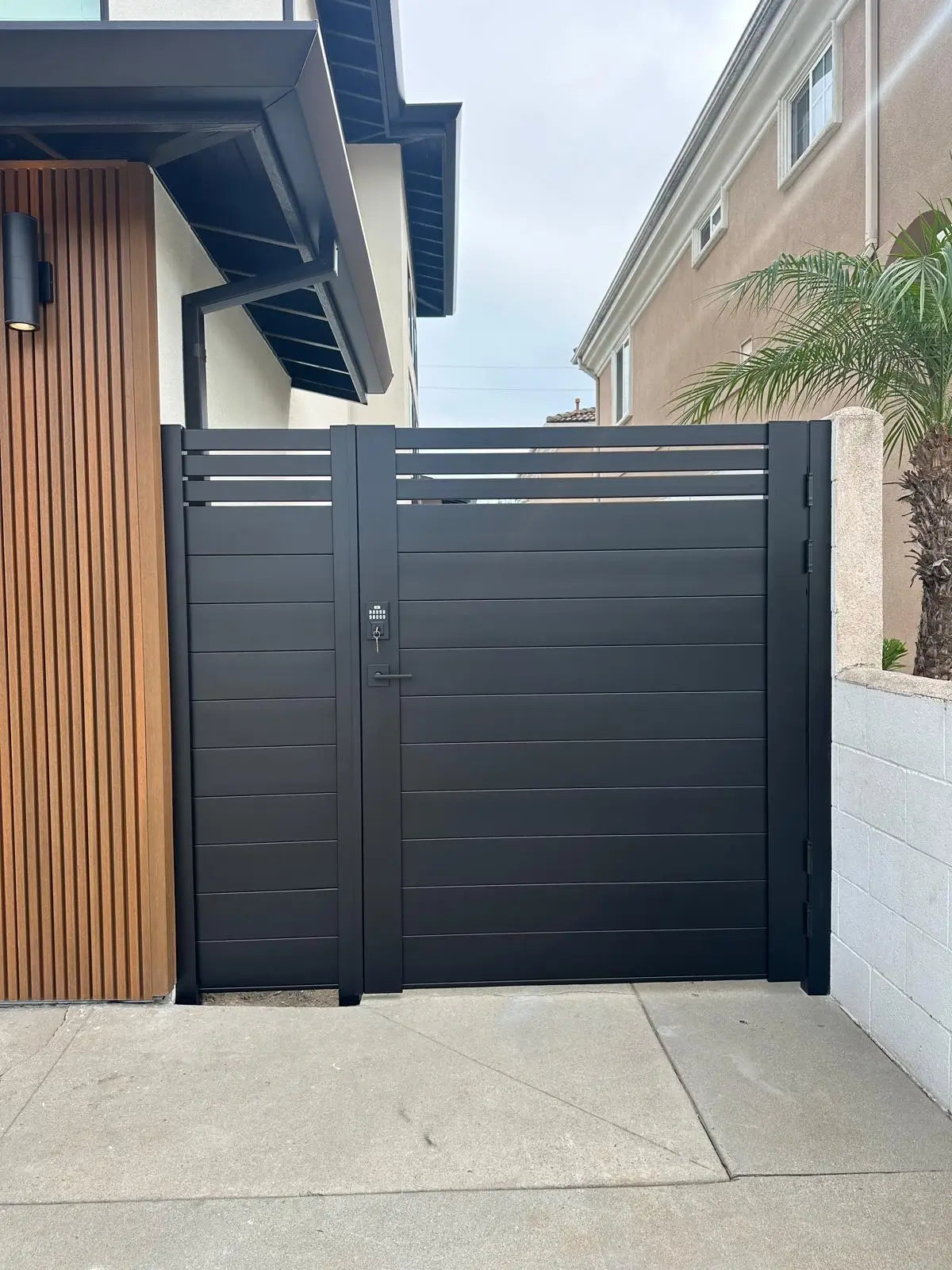 Wrought Iron Fence and Gate Installation
