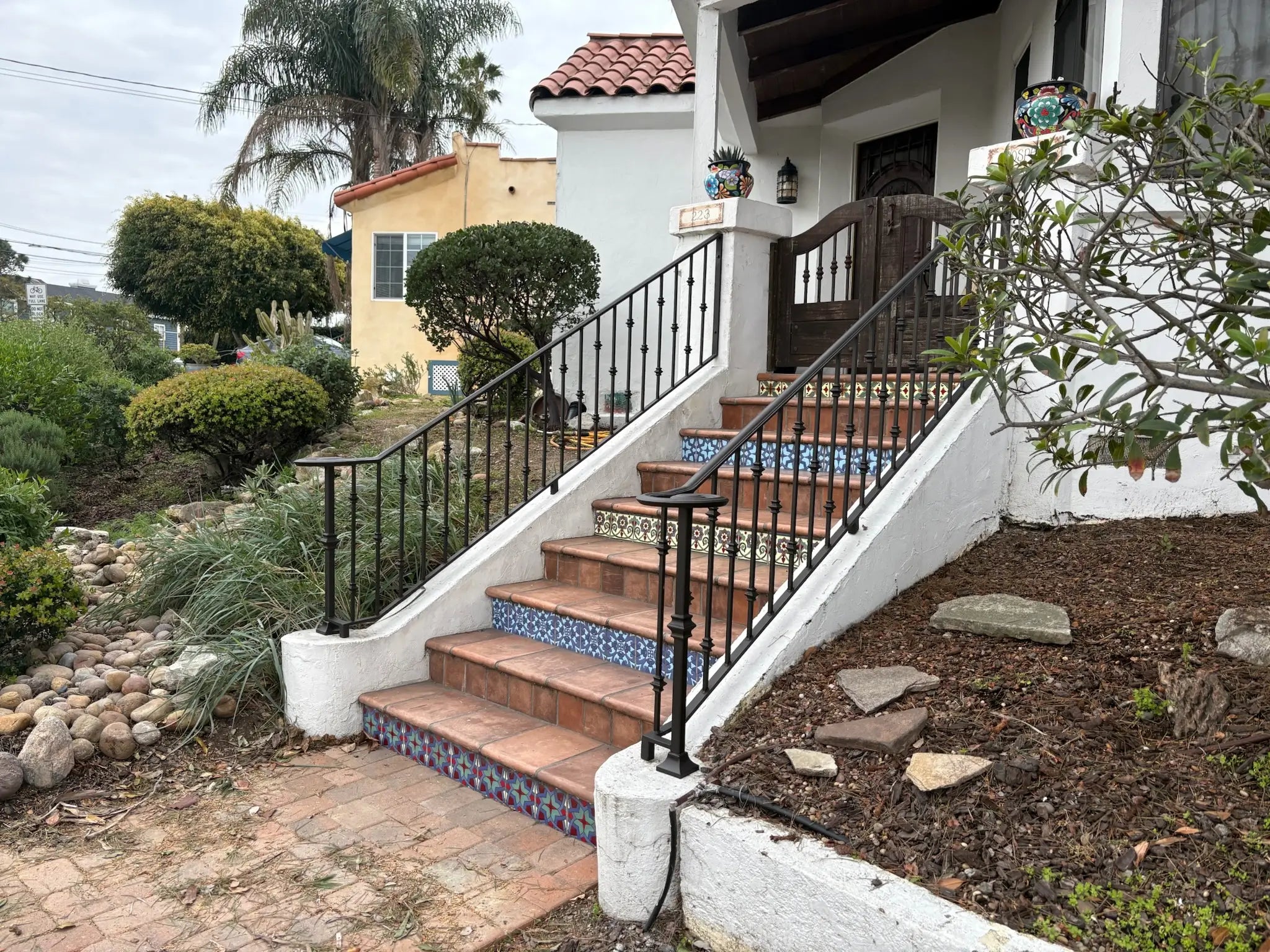 Wrought Iron Fence and Gate Installation