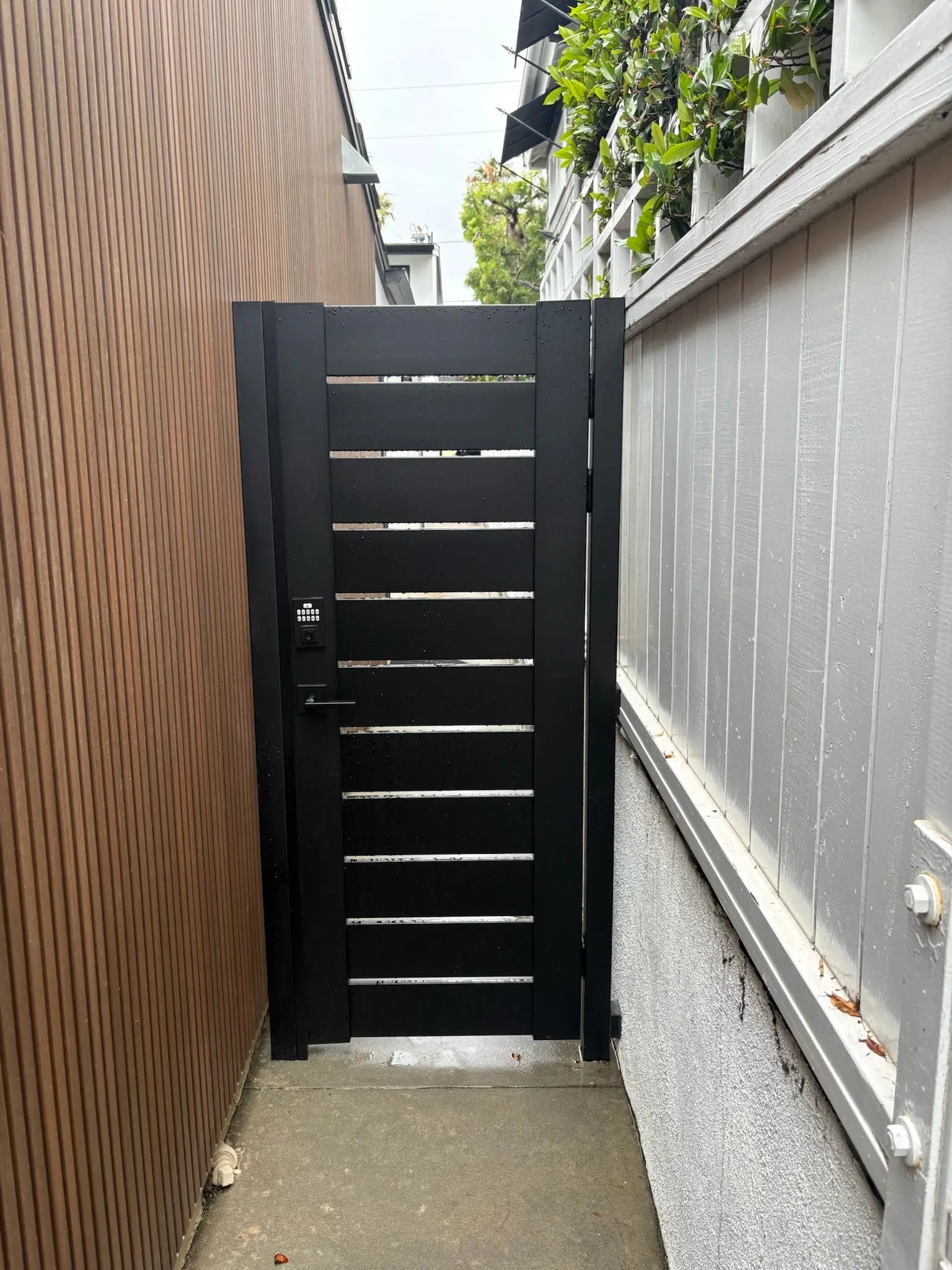 Wrought Iron Fence and Gate Installation