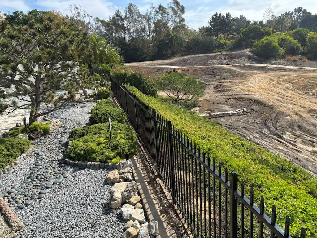 Wrought Iron Fence and Gate Installation