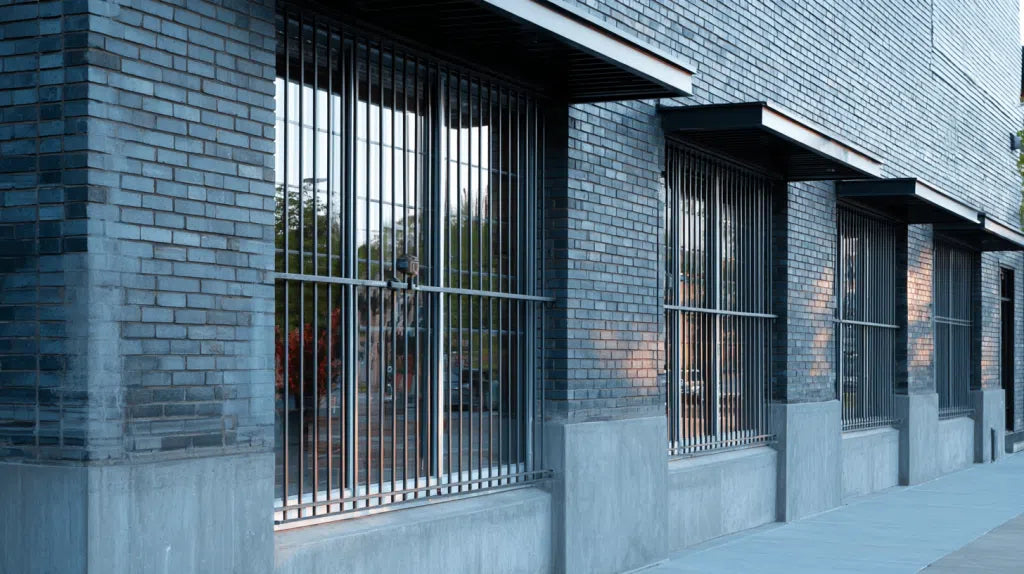 Window Bars On Strcture Windows Bars