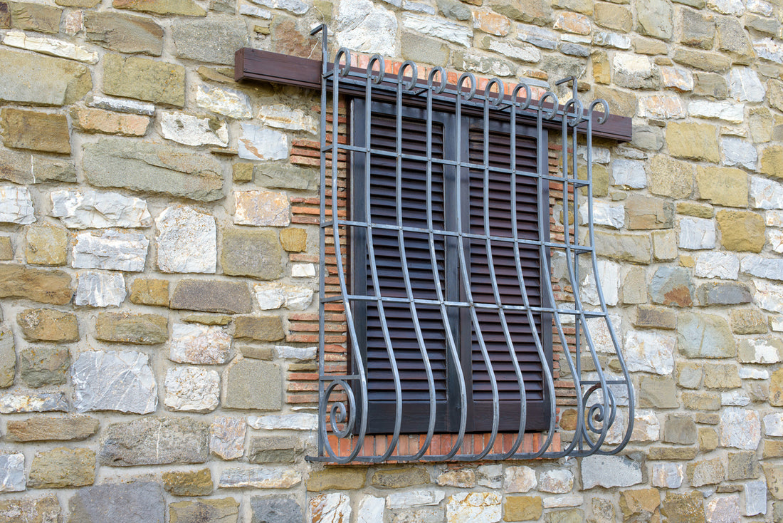 Window Bars On Strcture Windows Bars