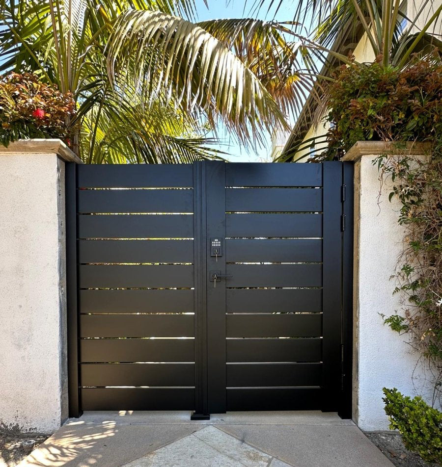 Pedestrian Double Swing Gate - Iron Master Gates