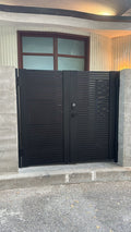 Pedestrian Double Swing Gate - Iron Master Gates