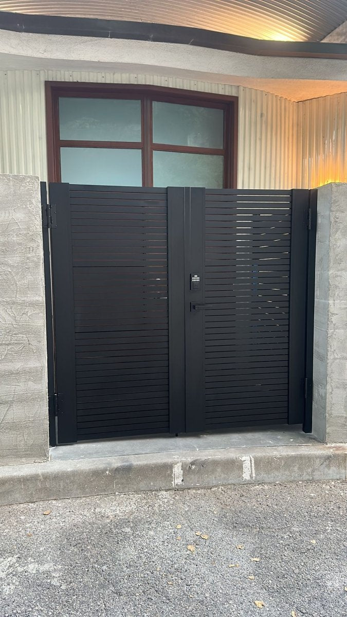 Pedestrian Double Swing Gate - Iron Master Gates